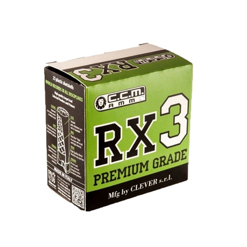 Picture of Clever CLEVER PREMIUM RX3 12GA 2-3/4DR 1OZ #7.5 () CMRX312175