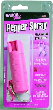 Picture of SABRE RED PEPPER SPRAY W/UV DYE PINK CASE NY COMPLIANT NBCF HC-NBCF-NY