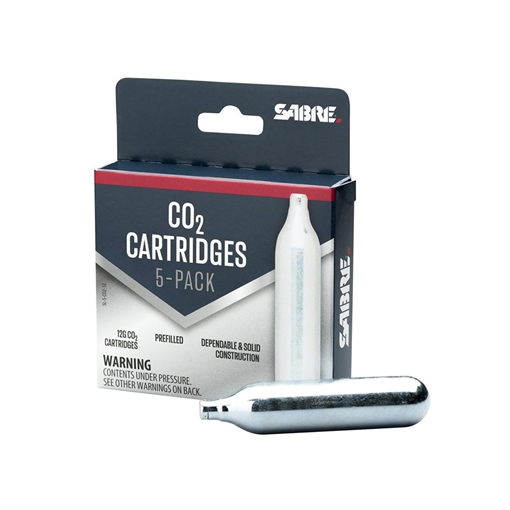 Picture of Sabre 12g CO2 Cartridge 5/ct SL-5-CO2-12