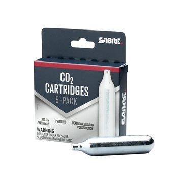 Picture of Sabre 12g CO2 Cartridge 5/ct SL-5-CO2-12