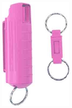 Picture of Sabre Sabre 3-in-1 Key Chain Pepper Spray Pink Hardcase with Quick Release Key Ring HC-14-PK