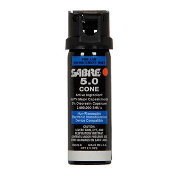 Picture of SABRE LAW OC SPRAY 5% 2.5OZ CONE LEVEL II MK35 25PK 560020-C