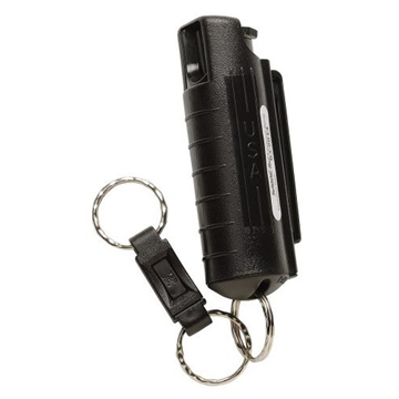Picture of Sabre Sabre 3-in-1 Key Chain Pepper Spray Black Hardcase with Quick Release Key Ring HC-14-BK