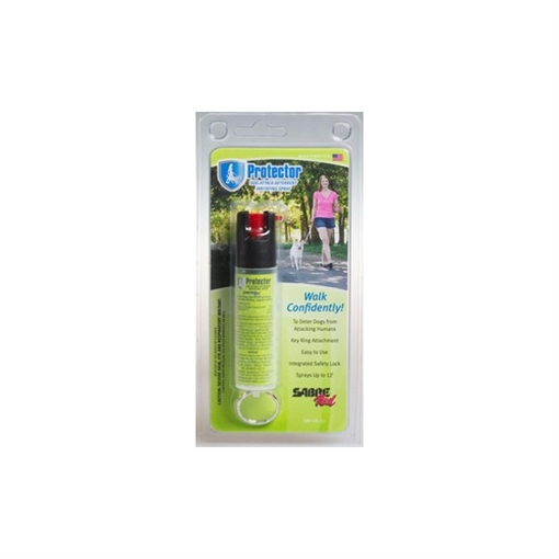 Picture of Sabre Dog Spray Capsaicin Range 12 ft 0.75 oz Includes Key Ring SRPK02