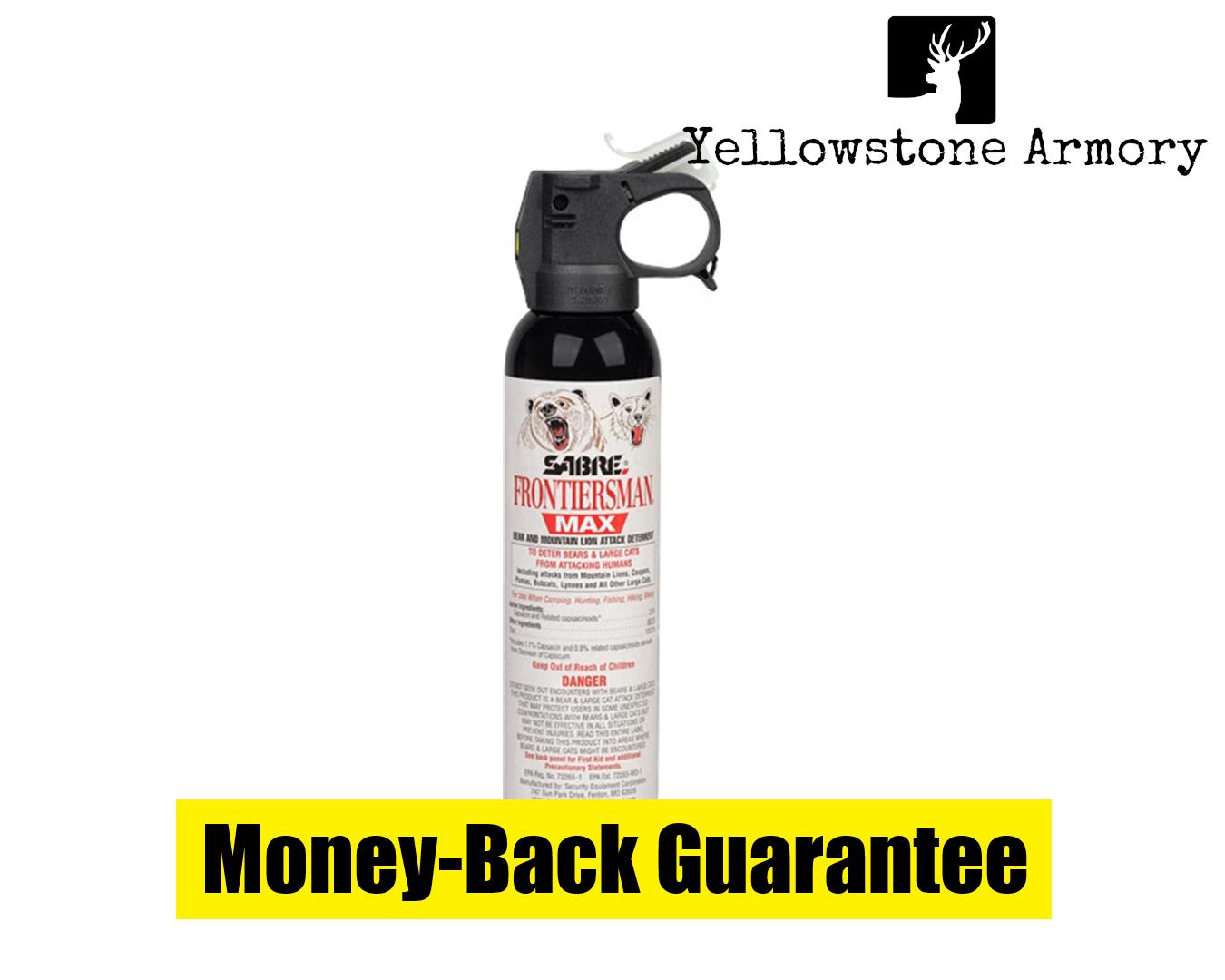 Sabre Frontiersman Max Bear and Mountain Lion Spray 9.2 oz FBADX-06-img-0