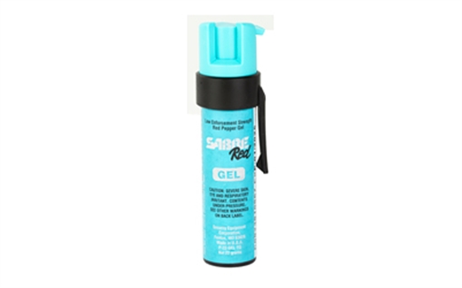 Picture of Sabre Pepper Gel, Pocket Model with Clip, 12 Grams, Turquoise, Matte Finish P-22-GEL-TQ
