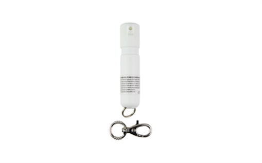 Picture of SABRE MIGHTY DISCREET PEPPER SPRAY W/SNAP CLIP WHITE MD-WH-02