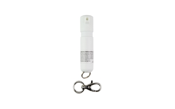 Picture of SABRE MIGHTY DISCREET PEPPER SPRAY W/SNAP CLIP WHITE MD-WH-02
