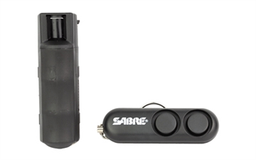 Picture of Sabre Personal Safety Kit, Pepper Spray and Personal Alarm, Black HCPA-BKOC