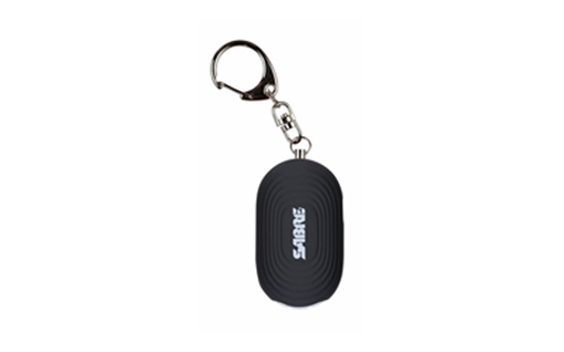 Picture of Sabre 2-in-1 Alarm, 130db, 20 Lumen LED Light, Snap Hook, Black PA-LEDBK-02
