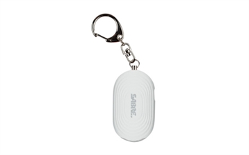 Picture of Sabre 2-in-1 Alarm, 130db, 20 Lumen LED Light, Snap Hook, White PA-LEDWH-02
