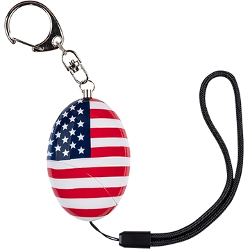 Picture of Sabre Personal Alarm, Includes Snap Clip Key Ring, American Flag PA-USA-02