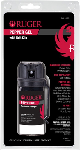 Picture of Sabre Ruger Tactical Size With Flip Top & Belt Clip RU-M60FT-G