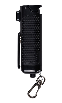 Picture of Sabre Safe Escape 3-In-1 Automotive Tool, Pepper Gel, Hard Case, .54oz, Light Gray, Includes Key Clip, Seatbelt Cutter and Glass Breaker SE-BK-01 SEBK01