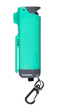 Picture of Sabre Safe Escape 3-In-1 Automotive Tool, Pepper Gel, Hard Case, .54oz, Light Gray, Includes Key Clip, Seatbelt Cutter and Glass Breaker SE-MT-01 SEMT01