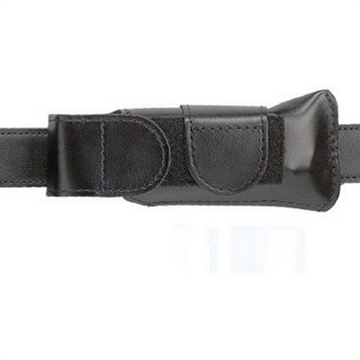 Picture of Safariland Horizontal Mag Pouch Single Black Leather Hook & Loop Compatible With Glock 20/21 1233832