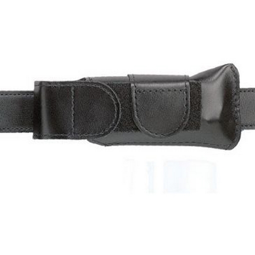Picture of Safariland Horizontal Mag Pouch Single Leather Hook & Loop Compatible With Glock 17/19/22/23/34/35 123832