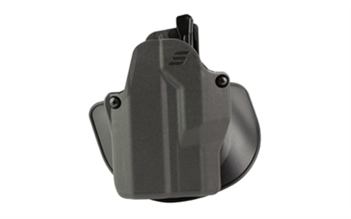 Picture of Safariland Solis, OWB Holster, Fits Sig P365 X-Macro with Small Light, STX Plain Finish, Black, Laminate Construction, Right Hand SOLIS-1-565-A-7-C3-411 SOLIS1565A7C3411
