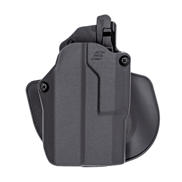 Picture of Safariland Solis ALS OWB Black Compatible w/ Glock 17, Compatible w/ TLR-7, Left Hand SOLIS1835A7C3412