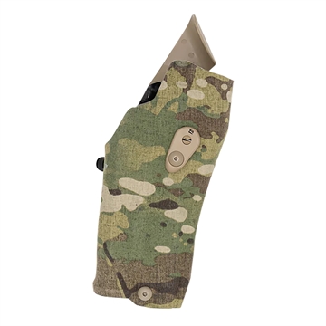 Picture of Safariland 6354RDSO ALS Tactical Holster, Fits Sig P320C with X300 Sized Light, Matte Finish, Multicam, Laminate Construction, Right Hand 6354RDSO-7502-701-MS19 6354RDSO7502701MS19