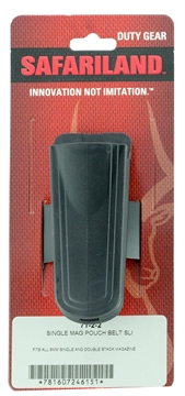Picture of Safariland Double Mag Pouch Belt Slide Mount, Black Polymer fits 1.50" - 2.25" Wide Belt 7122
