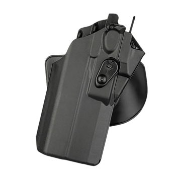 Picture of Safariland  7378-7TS-ALS Black Fits Sig P320 Compact, Compatible w/ SureFire X300U, Belt Loop/Paddle, Right Hand  7378RDS-7502-411