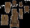 Picture of Safariland Air Force Modular Handgun Kit 1206700