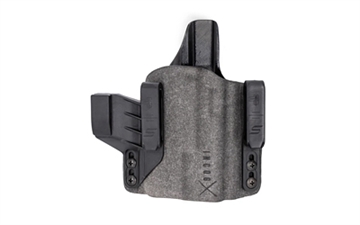 Picture of Safariland INCOG-X, Joint Collaboration with Haley Strategic, Inside the Waistband Holster, Fits Springfield Hellcat Pro with Red Dot, Boltaron Construction, Suede Finish, Gray, Right Hand 1336884 INCOG0244A0CX261