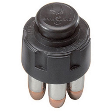 Picture of Safariland Speedloader, Competition II, 38 Special & 357 Magnum, 6 Rounds, Dan Wesson 38/357, S&W K-Frame, Taurus 66/669/689, Black J-K2C JK2C