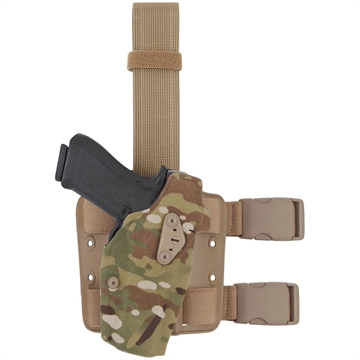 Picture of Safariland Model 6354DO ALS Optic Tactical Holster for Glock 19 Gens 1-4 w/ Light 1198761
