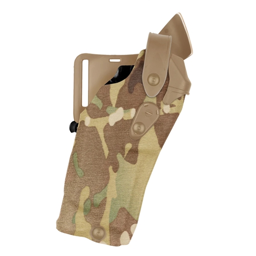 Picture of Safariland Model 6360RDS ALS/SLS Mid-Ride, Level III Retention Duty Holster for Glock 17 MOS w/ Light 1204670