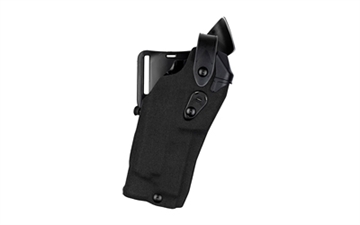 Picture of Safariland 6360RDS Tactical Holster, STX Basketweave Finish, Black, Fits S&W M&P 9 Core with Red Dot and X300, Laminate Construction, Right Hand 6360RDS-2222-481 1319550