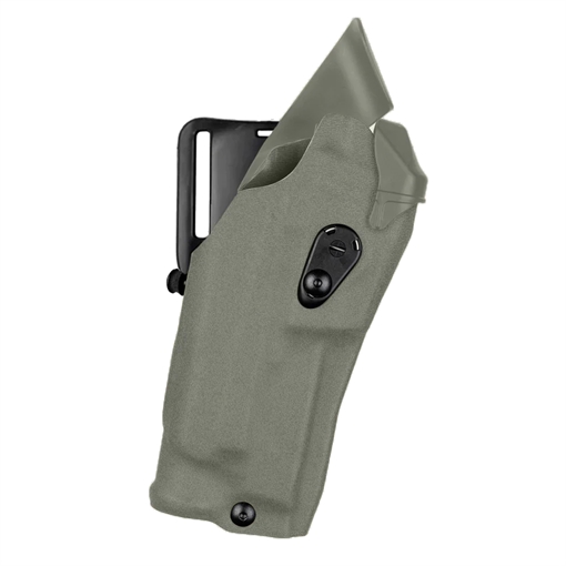 Picture of Safariland Model 6390RDS ALS Mid-Ride Level I Retention Duty Holster for Glock 17 MOS w/ Light 1204197
