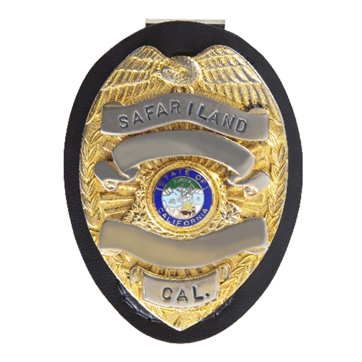 Picture of Safariland Model 7350-03 Badge Holder Teardrop, Clip-On 1101967