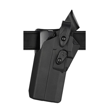 Picture of Safariland 7360RDS-7TS ALS/SLS Mid-Ride Duty Holster for Glock 17 Gen 5 with Surefire X300U Black Basketweave RH 7360RDS-8325-481 1326643