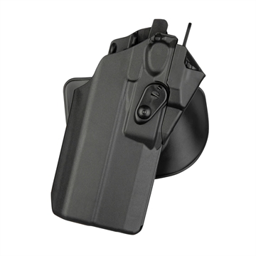 Picture of Safariland Model 7378RDS 7TS ALS Concealment Paddle & Belt Loop Combo Holster for Glock 17 w/ Light 1324109