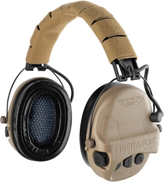 Picture of Safariland OVER-THE-HEAD HEARING PROTECTION, FDE TCI-LIBHP-2.0-FDE