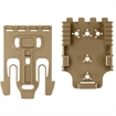 Picture of Safariland Quick2 Locking System Kit Fork & Receiver Flat Dark Earth Brown QUICK2-KIT1-55 -