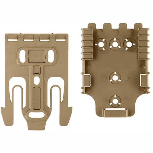 Picture of Safariland Quick2 Locking System Kit Fork & Receiver Flat Dark Earth Brown QUICK2-KIT1-55 -