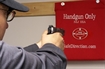 Picture of Safe Direction® Handgun Rated Composite Armor Dry-fire Board Wall Mount 7-CAB-H-ASSEMBLY