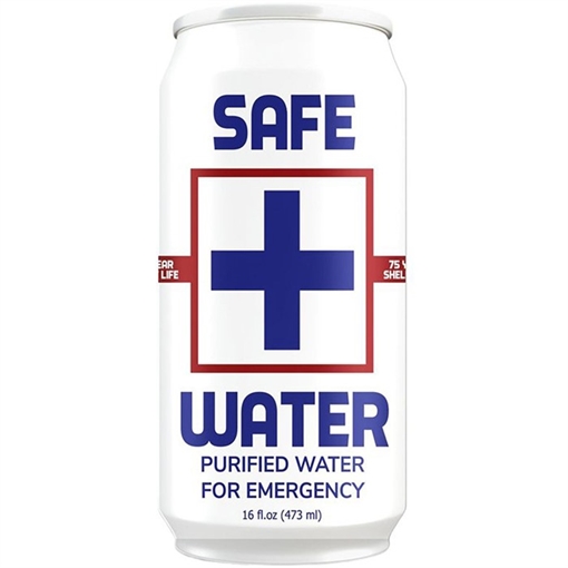 Picture of SAFE WATER ULTRA-PURE EMERGENCY DRINKING WATER SW16OZ72PT -