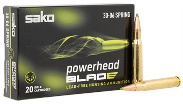 Picture of SAKO (TIKKA) PowerHead Blade 30-06Springfield 170gr 20 Per Box/10 Case JASPHB3006170B