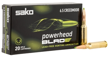 Picture of SAKO (TIKKA) PowerHead Blade 6.5Creedmoor 120gr 20 Per Box/10 Case JASPHB65CM120B