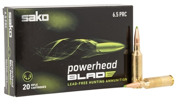Picture of SAKO (TIKKA) PowerHead Blade 6.5PRC 120gr 20 Per Box/10 Case JASPHB65PRC120B