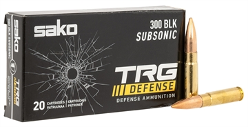 Picture of SAKO (TIKKA) MatchKing 300Blackout 220gr 20 Per Box/10 Case JASTRG300BLK220B