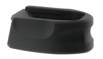 Picture of Samson Magazine Extension made of 6061-T6 Aluminum with Hardcoat Anodized Black Finish for 9mm Luger S&W M&P Shield, M&P Shield M2.0 7 & 8 Round Mags (Adds 1rd) 040603201