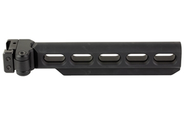 Picture of Samson Manufacturing Corp. B.R.E., Bufferless Receiver Extension, Folding Receiver Extension, Fits Picatinny, Matte Finish, Black, No Stock Included 04-06143-01 040614301
