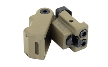 Picture of Samson Manufacturing Corp. Picatinny Adapter, Fits 1913 Railed Receiver to MCX/MPX Style Stock, Matte Finish, Flat Dark Earth 04-06114-32 040611432