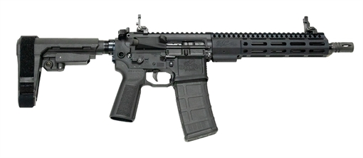 Picture of San Tan Tactical STT-F-PSP-10 Defender  5.56 NATO 10.50" Black Polymer SB Tactical SBA3 Brace