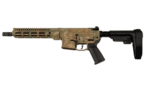 Picture of San Tan Tactical STT-15, Semi-automatic, AR, 556NATO, 10.5", Multicam Desert, 30 Rounds, Cerakote, No Brace STT15-C-556-10-DESMC